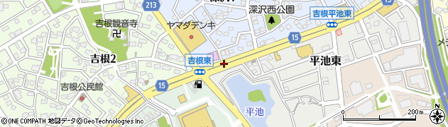 愛知県名古屋市守山区周辺の地図