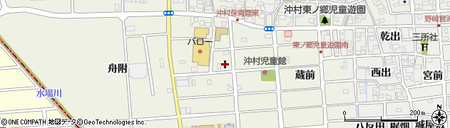 愛知県北名古屋市沖村山ノ神周辺の地図