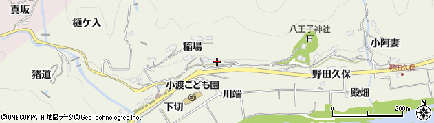 愛知県豊田市下切町（羽根）周辺の地図