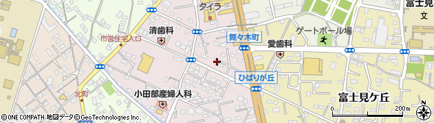 静岡県富士宮市ひばりが丘306周辺の地図
