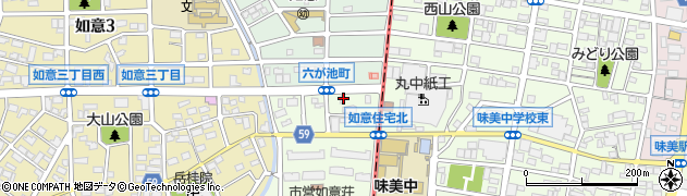 愛知県名古屋市北区桐畑町185周辺の地図