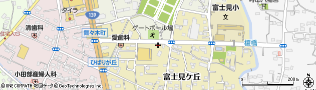 静岡県富士宮市富士見ケ丘491周辺の地図