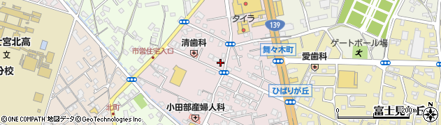 静岡県富士宮市ひばりが丘287周辺の地図