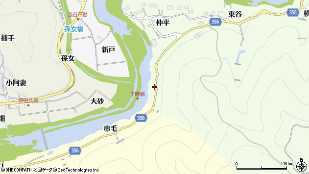 〒444-2847 愛知県豊田市時瀬町の地図