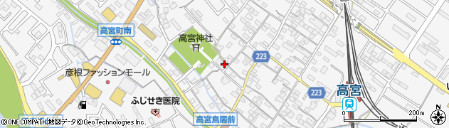滋賀県彦根市高宮町1875周辺の地図