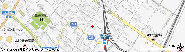 滋賀県彦根市高宮町1013周辺の地図