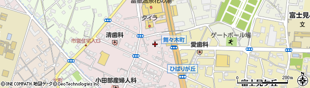 静岡県富士宮市ひばりが丘915周辺の地図