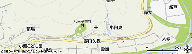 愛知県豊田市下切町宮ノ洞周辺の地図