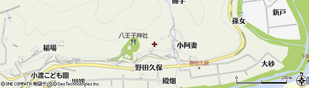 愛知県豊田市下切町（宮ノ洞）周辺の地図