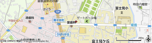 富士宮信用金庫富士見支店周辺の地図