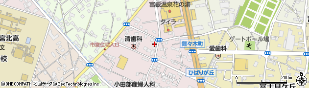 静岡県富士宮市ひばりが丘948周辺の地図
