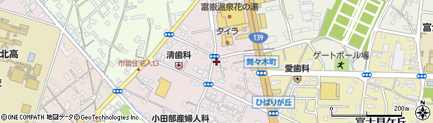静岡県富士宮市ひばりが丘941周辺の地図