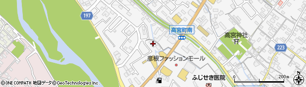 滋賀県彦根市高宮町2072周辺の地図