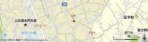 静岡県富士宮市淀師612周辺の地図