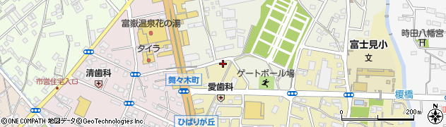 静岡県富士宮市富士見ケ丘447周辺の地図