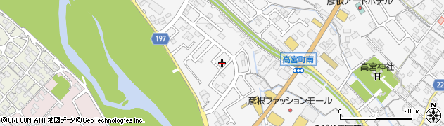 滋賀県彦根市高宮町2067周辺の地図
