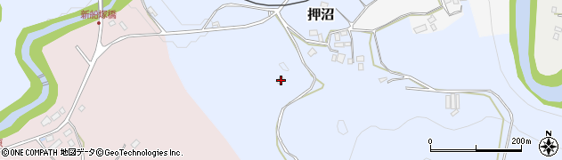 千葉県夷隅郡大多喜町押沼42周辺の地図