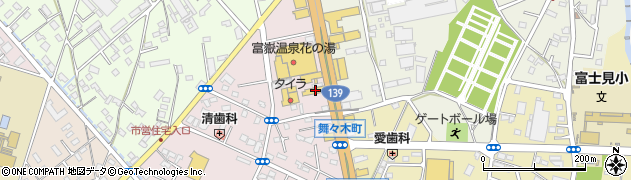 静岡県富士宮市ひばりが丘833周辺の地図
