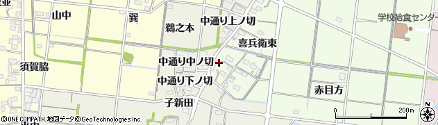 愛知県稲沢市祖父江町両寺内喜兵衛東1073周辺の地図