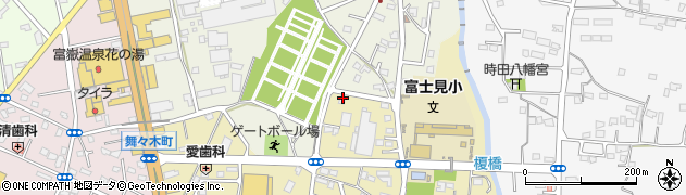 静岡県富士宮市富士見ケ丘529周辺の地図