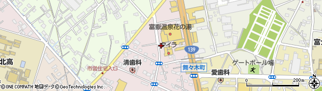静岡県富士宮市ひばりが丘826周辺の地図