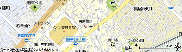 勝川ゴム工業所周辺の地図
