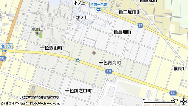 〒492-8362 愛知県稲沢市一色青海町の地図
