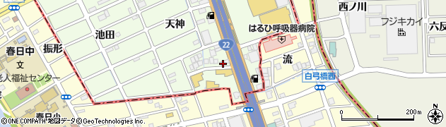 三嶋屋 西春店周辺の地図