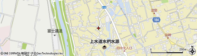静岡県富士宮市淀師255周辺の地図