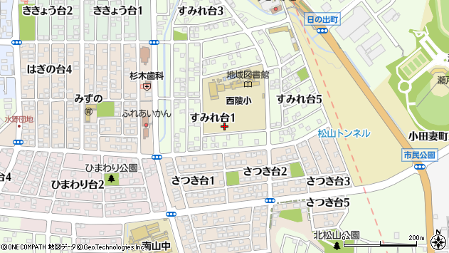 〒489-0904 愛知県瀬戸市すみれ台の地図