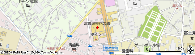 静岡県富士宮市ひばりが丘805周辺の地図