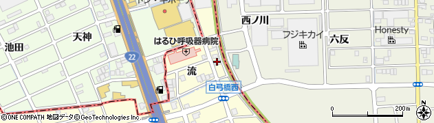 安井電気株式会社　名西工場周辺の地図