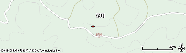 滋賀県犬上郡多賀町保月404周辺の地図
