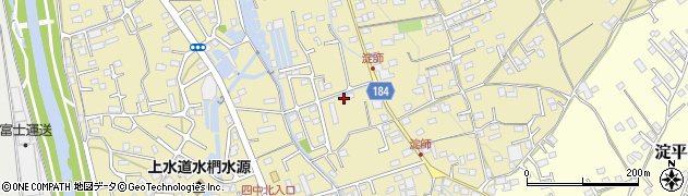 静岡県富士宮市淀師595周辺の地図