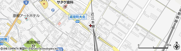滋賀県彦根市高宮町1199周辺の地図