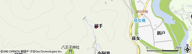 愛知県豊田市下切町（捕手）周辺の地図
