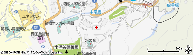 藤田グリーンサービス株式会社　箱根管理事業所周辺の地図