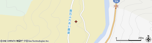 島根県雲南市吉田町川手438周辺の地図