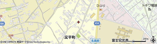 静岡県富士宮市淀平町852周辺の地図