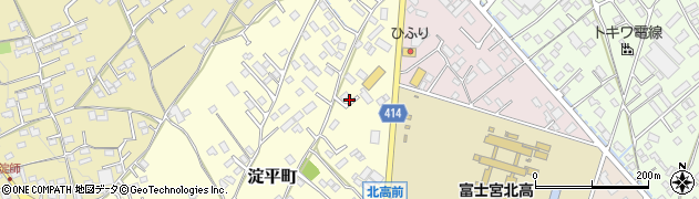 静岡県富士宮市淀平町798周辺の地図