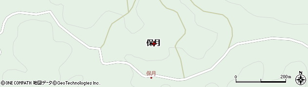 滋賀県犬上郡多賀町保月周辺の地図