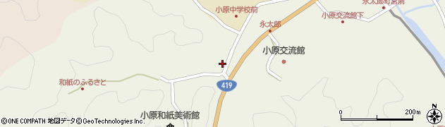 愛知県豊田市永太郎町梛下周辺の地図
