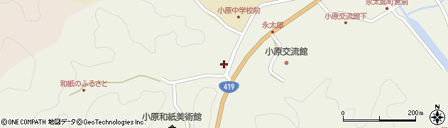 愛知県豊田市永太郎町（梛下）周辺の地図