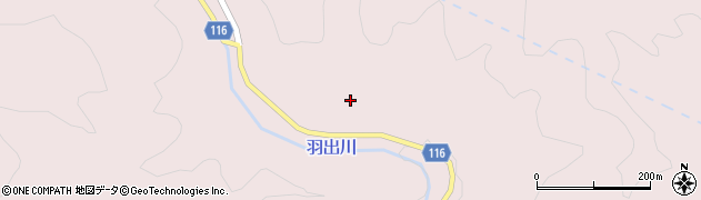 岡山県苫田郡鏡野町羽出1644周辺の地図