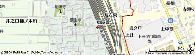愛知県稲沢市井之口本町124周辺の地図