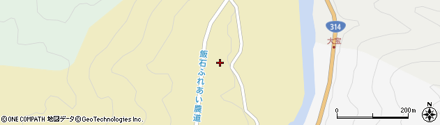 島根県雲南市吉田町川手464周辺の地図