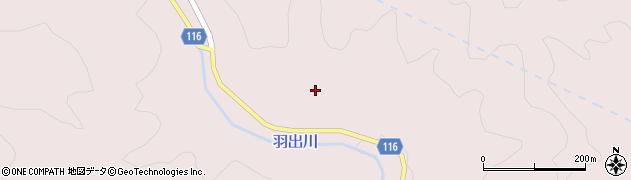 岡山県苫田郡鏡野町羽出1639周辺の地図