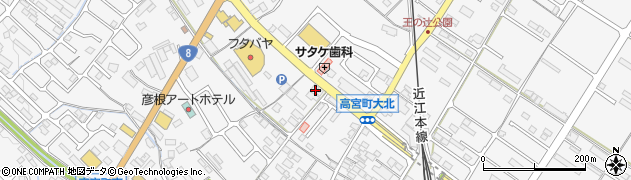 滋賀県彦根市高宮町1554周辺の地図