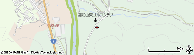 福知山東ゴルフクラブ周辺の地図