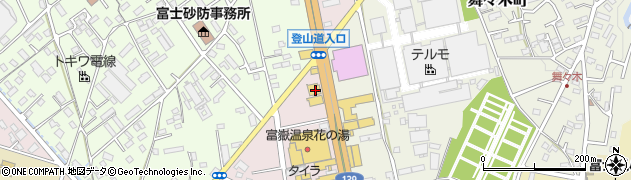 静岡県富士宮市ひばりが丘1152周辺の地図